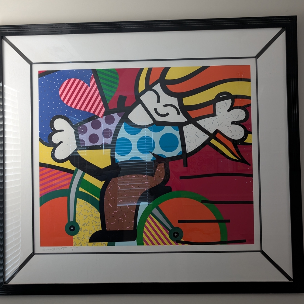 Romero Britton Colorful Abstract Art Print